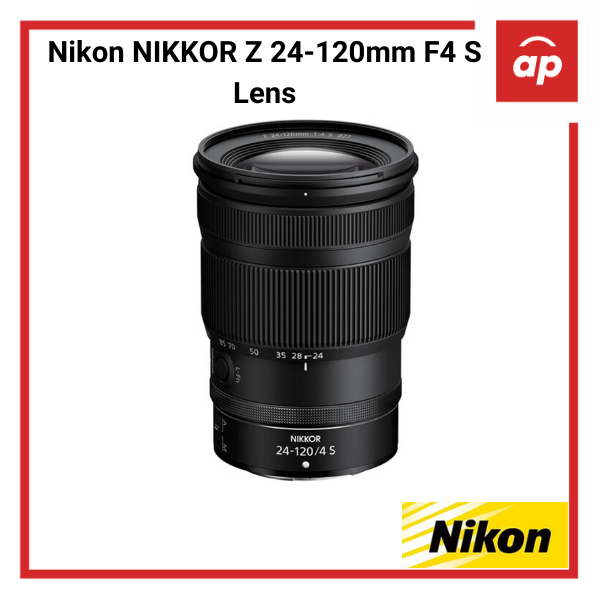 Nikon NIKKOR Z 24-120mm F4 S Lens - [Local 12 months Warranty]