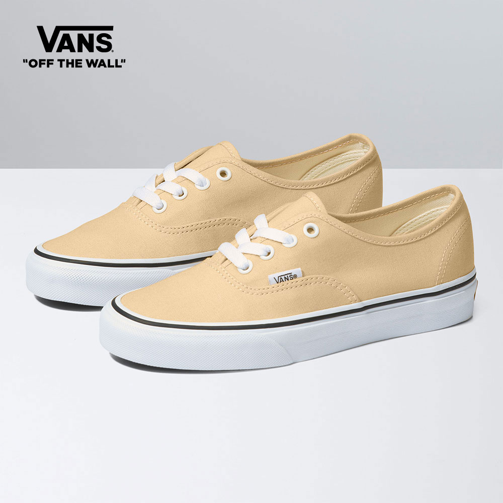 Vans Color Theory Authentic Sneakers Women (Unisex US Size) BEIGE VN0A5KS9BLP1