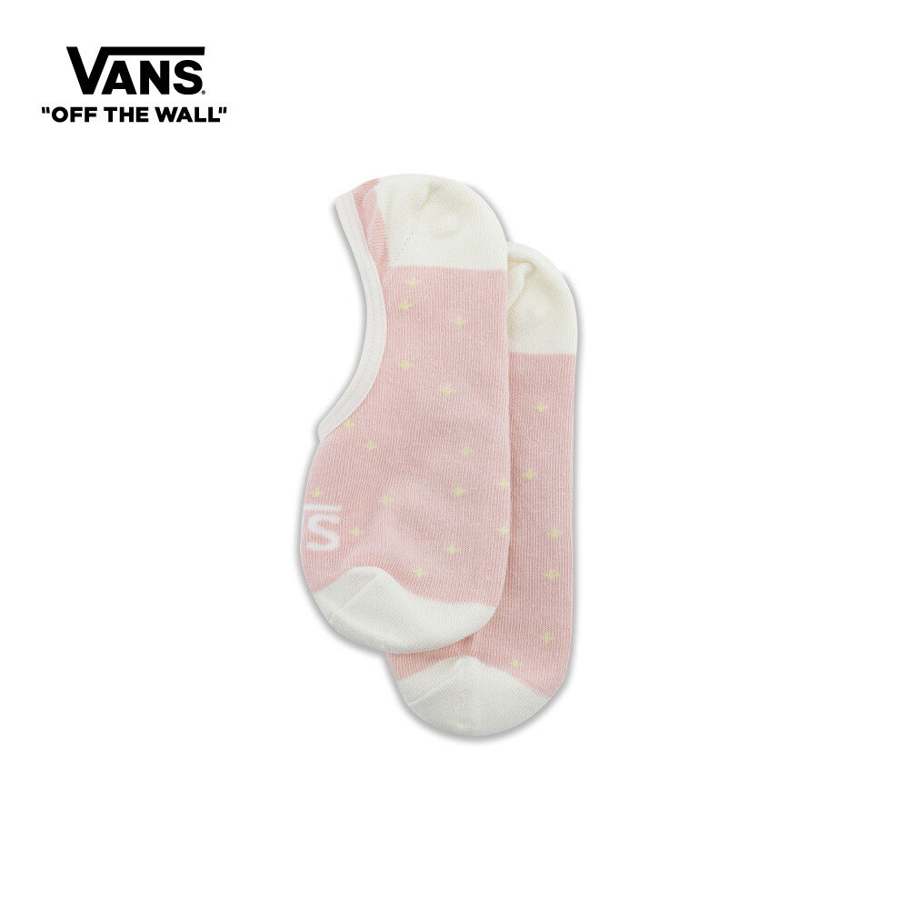 Vans Micro Ditsy Canoodle Socks (Size 6.5 - 10, 1 Pack) Women PINK VN0A7YU3BQL1