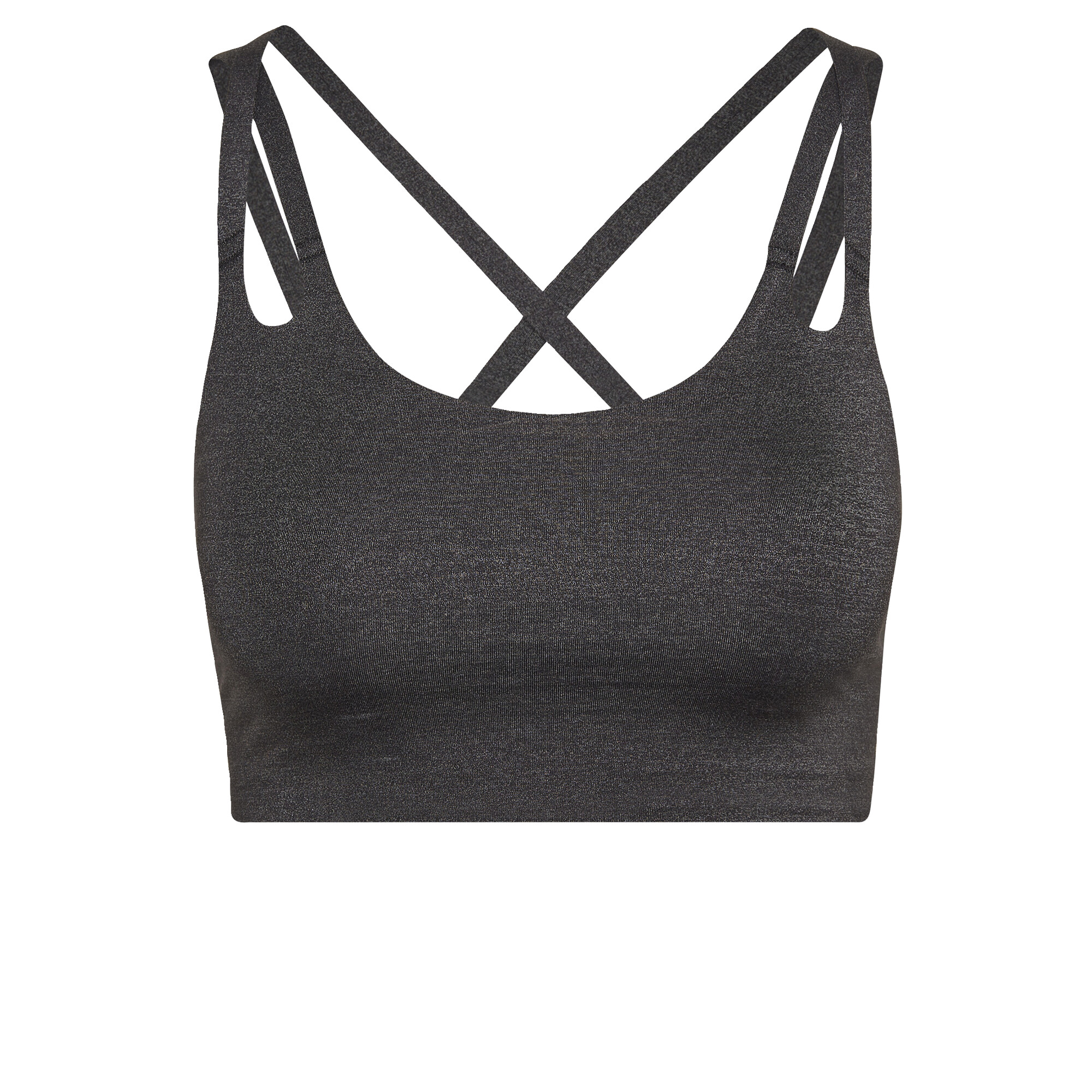 adidas Training Yoga Luxe Studio Light-Support Fire Bra Women Black HC3718