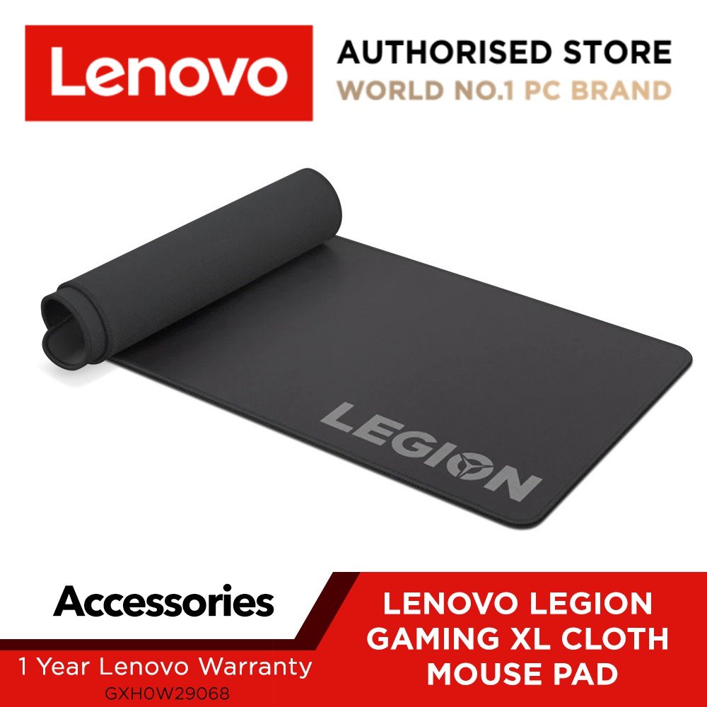 Lenovo Legion Gaming XL Cloth Mouse Pad | 1 Year Lenovo Warranty
